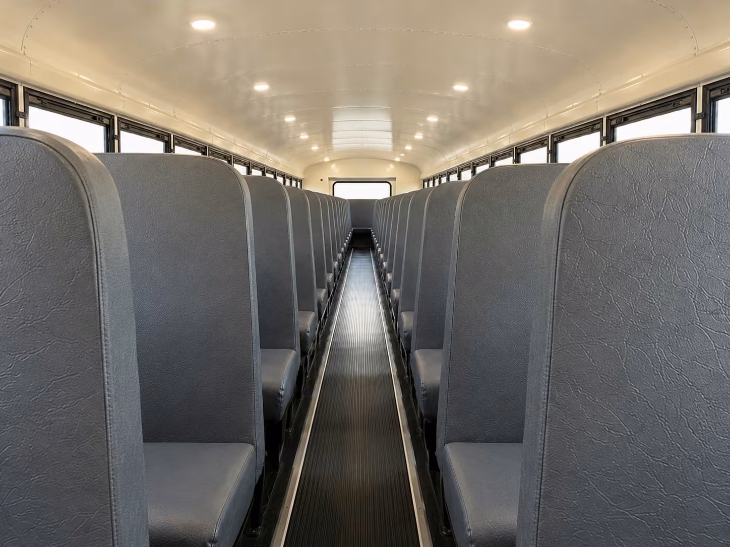 school bus interior